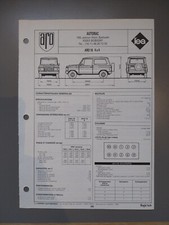 ARO 10 4X4 1.4 E Fiche Technique Autorac Aro 10 0 1 3 4 8 4x4 Regla tech 1990