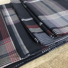 Set of 4 IKEA Plaid Ransby