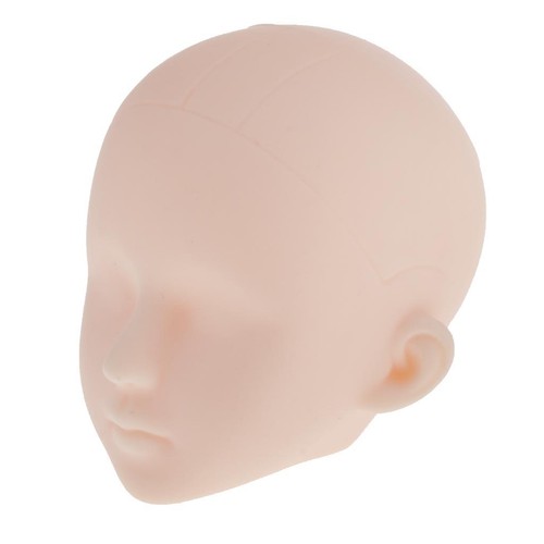 Tête poupée bjd 6 en - poupée, 1/6