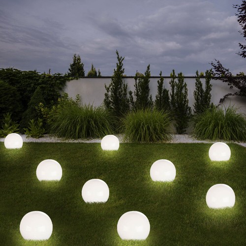Boule solaire jardin lampe - 9x,