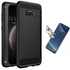 Housse Coque Effet Carbone