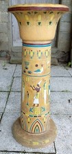 colonne ÉGYPTIENNE en plâtre