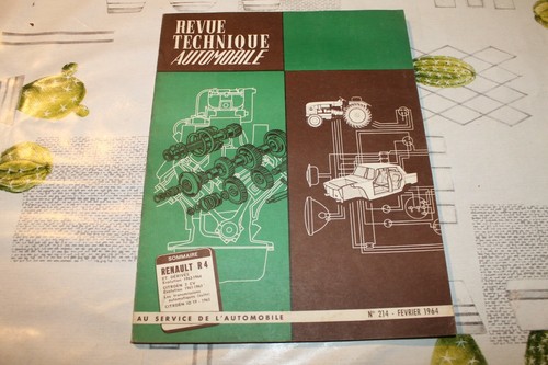 Revue technique automobile - revue, 214