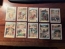 LOT 10 CHROMO IMAGES ANCIENNES