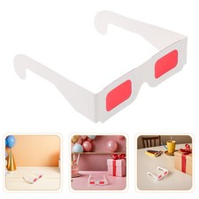  100 paires de lunettes 3D en papier pour le cinéma - Lunettes de cinéma -