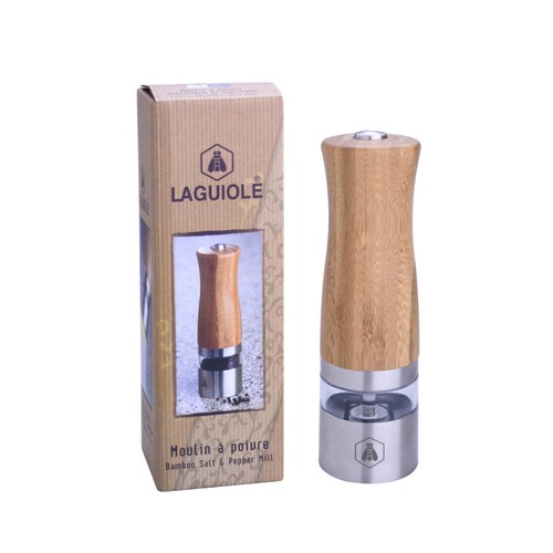 Moulin électrique bambou - électrique, en