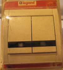 92423 legrand sagane double va et vient silex avec voyant complet 84020 neuf