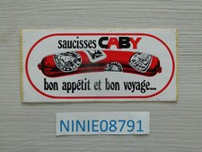 Autocollant saucisses caby bon - saucisses,