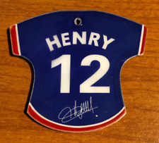 PORTES CLES MAILLOT de FOOTBALL EQUIPE de FRANCE '' THIERRY HENRY 12 ''