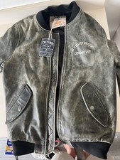 Superbe Ancienne Veste Aviateur CHEVIGNON cuir marron