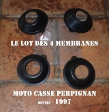 Yamaha 600 diversion 1996/2002- Membrane Carburateur ( lot des 4 )