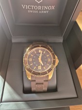 Victorinox Maverick Gold Plated Stainless Steel Watch 241608