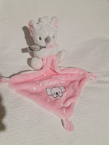 Doudou mouchoir koala blanc - mouchoir,
