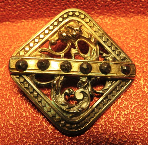Bouton ancien rinceaux - bouton,