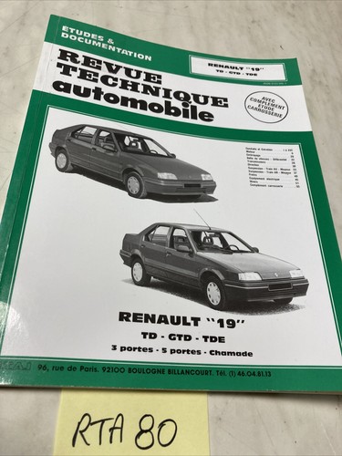 Renault r19 gtd - 19, tde