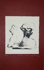 Bernard JOBIN - Estampe originale - Lithographie - Sculpture 3