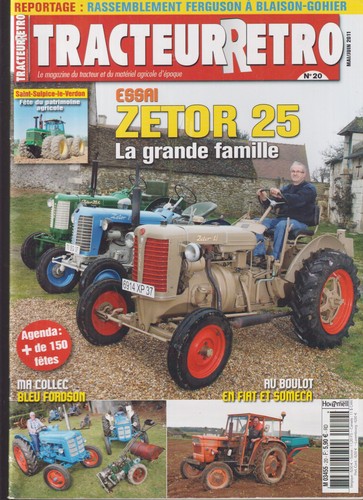 Tracteur retro zetor 25 - n°20,