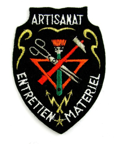 Ecusson brodé militaire - brodé,