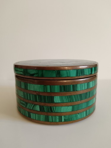 Grosse boîte malachite - boîte, et