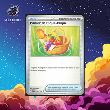 Carte Pokemon Panier de Pique-Nique  184/198   Écarlate & Violet Français