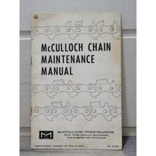 McCULLOCH chaine Tronconneuse