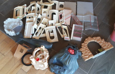 Lot De Diverses Pièces Playmobil Château, Volcan, Zoo, Baleine Playmobil divers