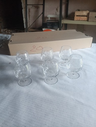 Verre cognac cristal - verre,