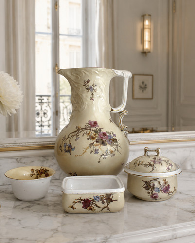 Broc porte savon éponge bol - porte,