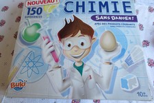 Chimie sans danger 150 expériences par BUKI - jeu éducatif