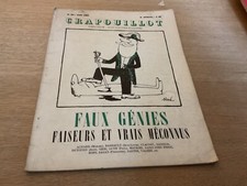 Le Crapouillot (n°53, juin 1961) : Faux génies, faiseurs et vrais méconnus