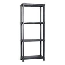 Trousse Étagère Noir Résine