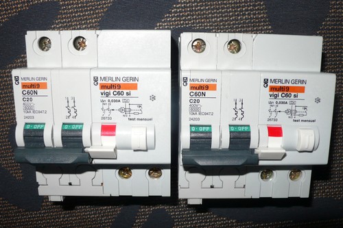 Disjoncteur differentiel 20a - differentiel,