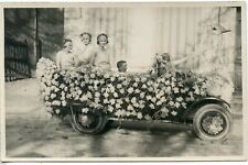 CARTE POSTALE / LE VAR / PHOTO LORENZI // SALERNES // CARNAVAL / CHAR FLEURI