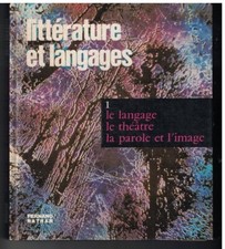 LITTERATURE ET LANGAGES. 1 -