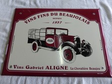 Rare belle plaque emaillee - rare,