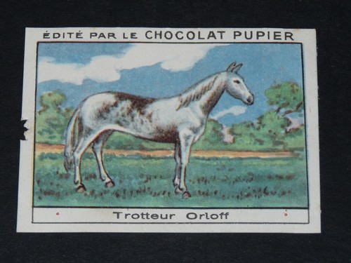Chromo chocolat pupier 1930 - chromo,