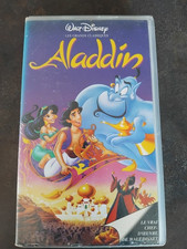 cassette vhs walt disney " ALADDIN"