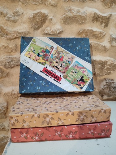 Coffret puzzles bois disney - 3,