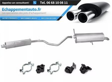 Échappement central + silencieux Peugeot 307 SW 2.0 2002-05