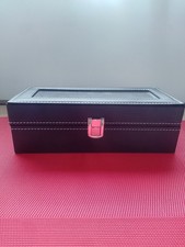 Boite à Montres pouvant contenir jusqu'à 5 montres - Coffret présentoir étui de