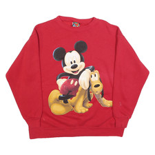 Sweat-Shirt Femme Rouge Mickey