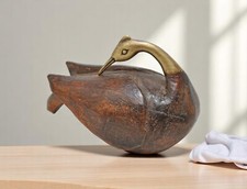 En Bois Vintage Canard Oiseau