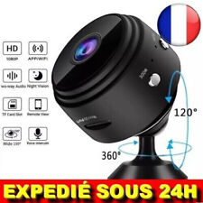 ✅ Mini Caméra Surveillance WiFi HD 1080 Micro Enregistre Sans Fil Noir Petite