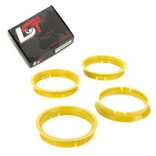 4x Centrage Jaune pour Jantes