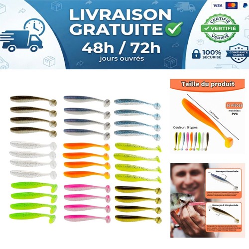 Leurres souples silicone - 36,