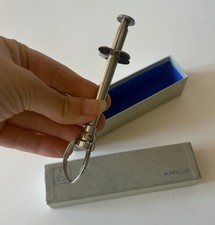 VINTAGE PINCE À SUCRE APOLLO A BOUTON PRESSOIR  PINCE ETAT NEUF DANS SA BOITE