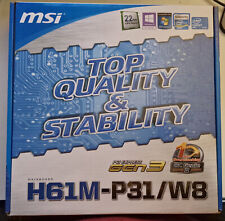 Carte mère MSI H61M-P31/W8