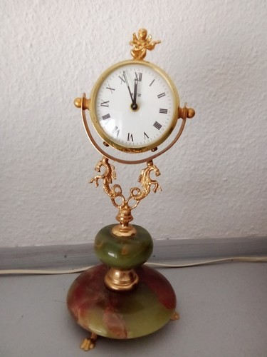 Horloge laiton marbre ou - horloge,