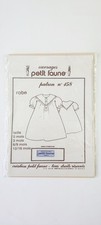 Patron Couture OUVRAGES PETIT FAUNE N° 158 ROBE Taille de 0 à 18 Mois HELLEMMES