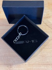 Porte-clés Mercedes-Benz AMG / Noir Mat + écrin